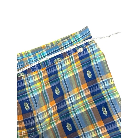 Vintage 90s Polo Ralph Lauren Tribal Aztec LINED Swim Trunks Mens 2XB Big Retro - Picture 5 of 8